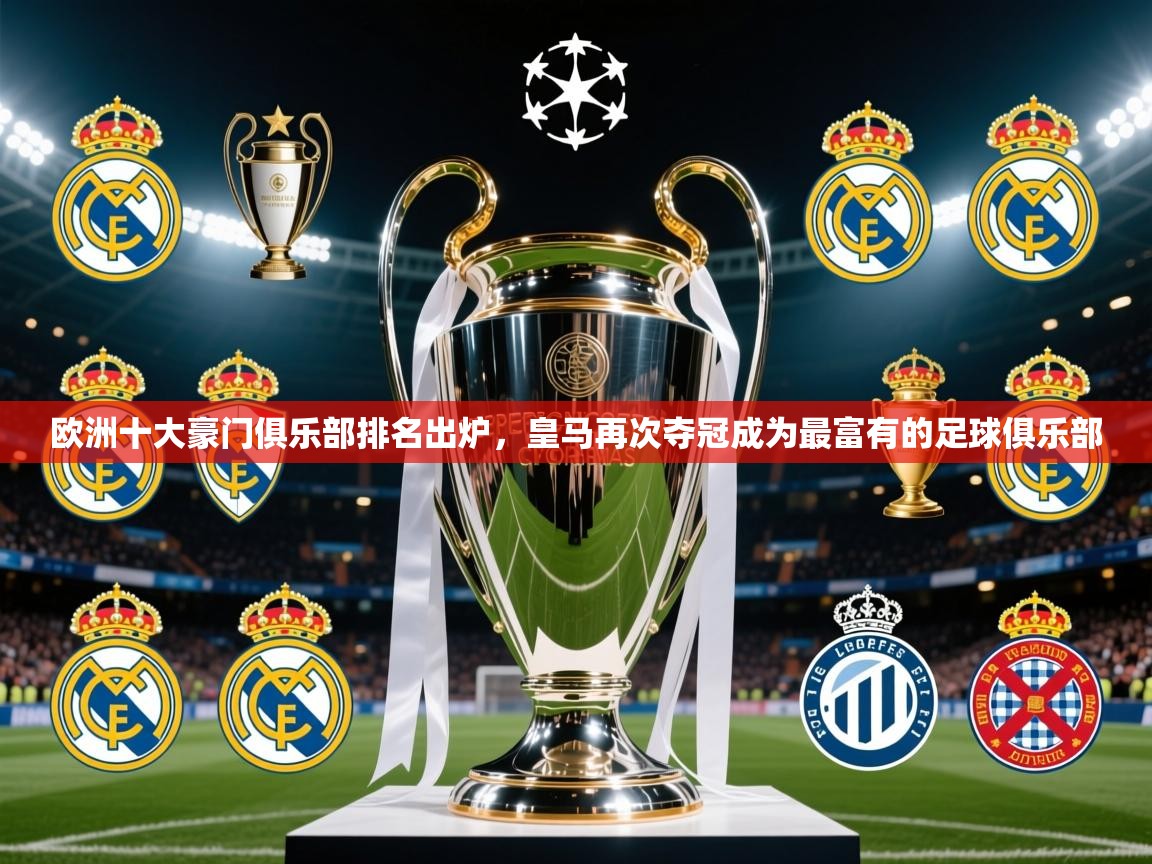 2025乐鱼体育入口登录官网app欧洲十大豪门俱乐部排名出炉，皇马再次夺冠成为最富有的足球俱乐部