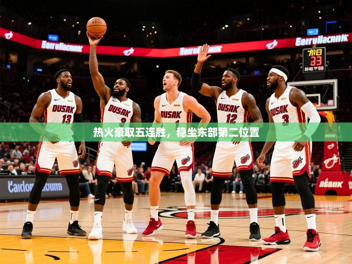 2025乐鱼体育热火豪取五连胜,稳坐东部第二位置 第4张
